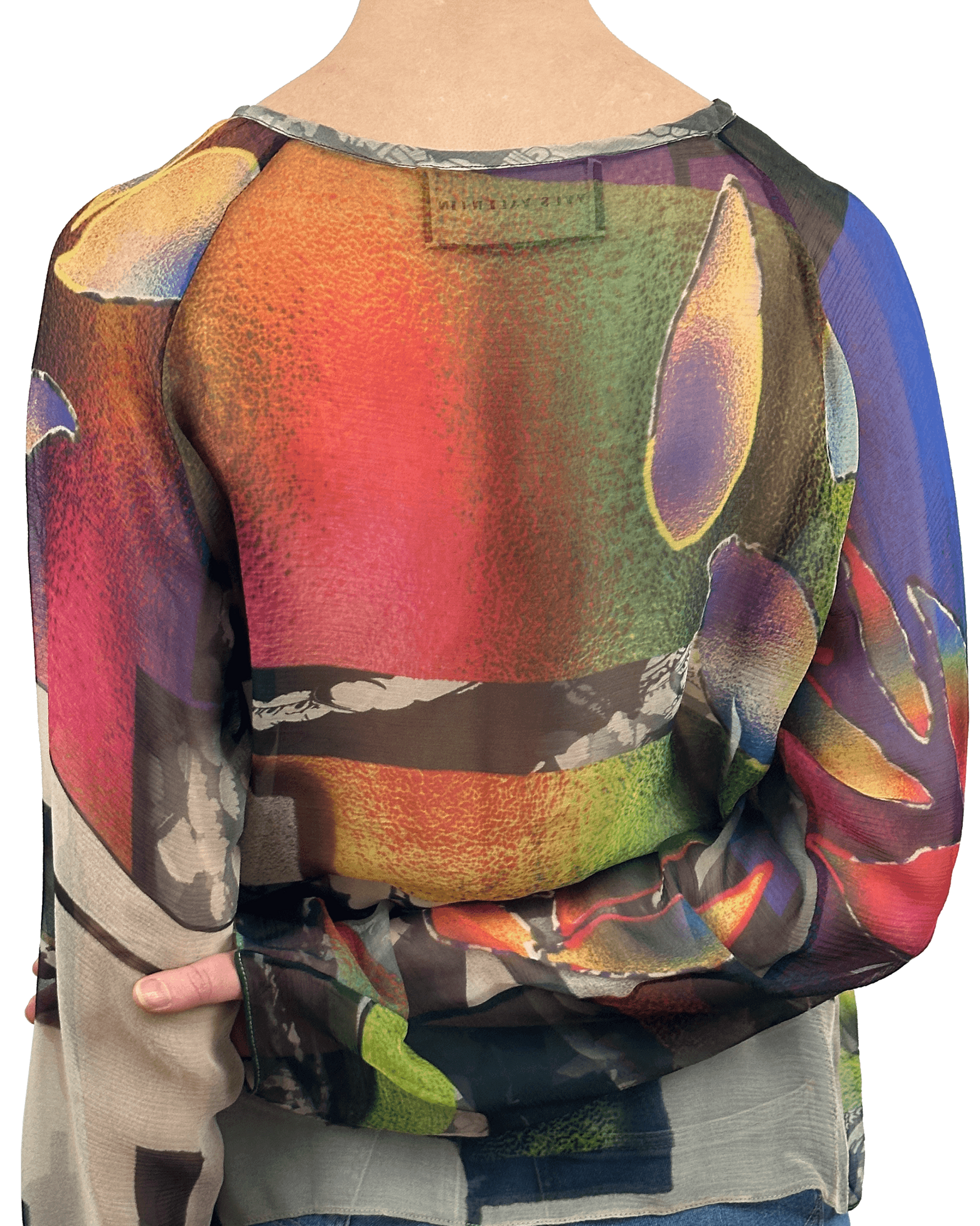 Long Sleeved Sari T-Shirt