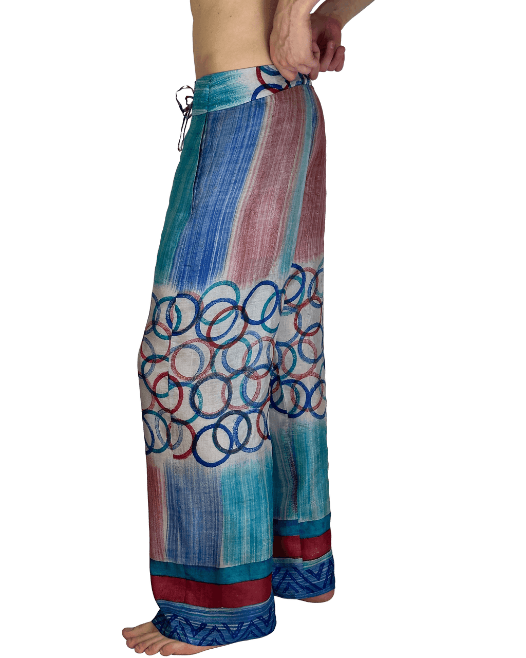 Sari Tie Front Pants