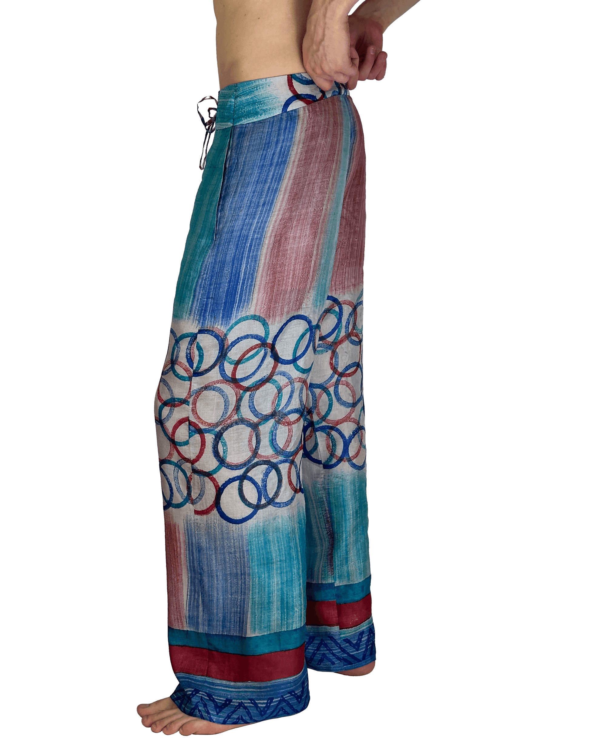 Sari Tie Front Pants