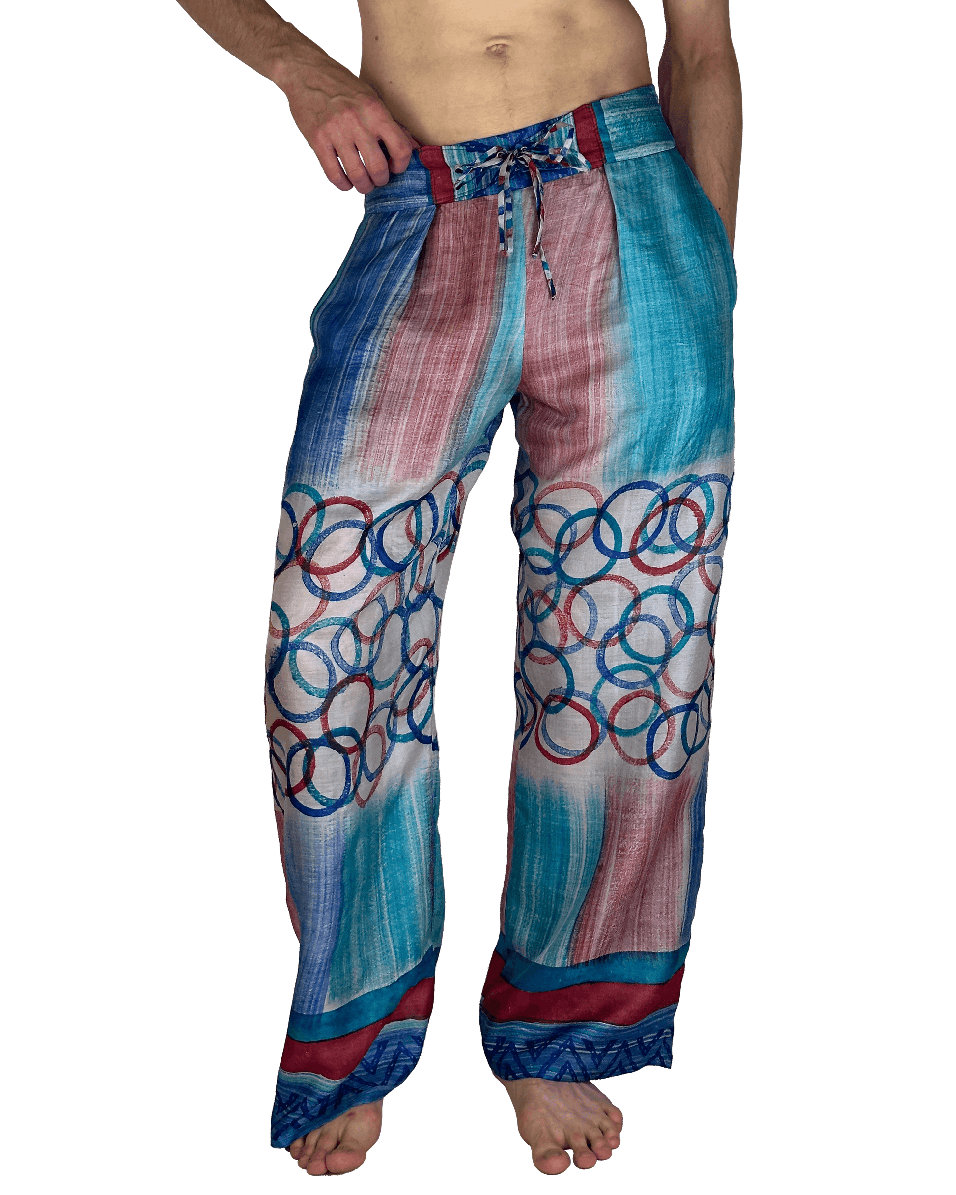 Sari Tie Front Pants