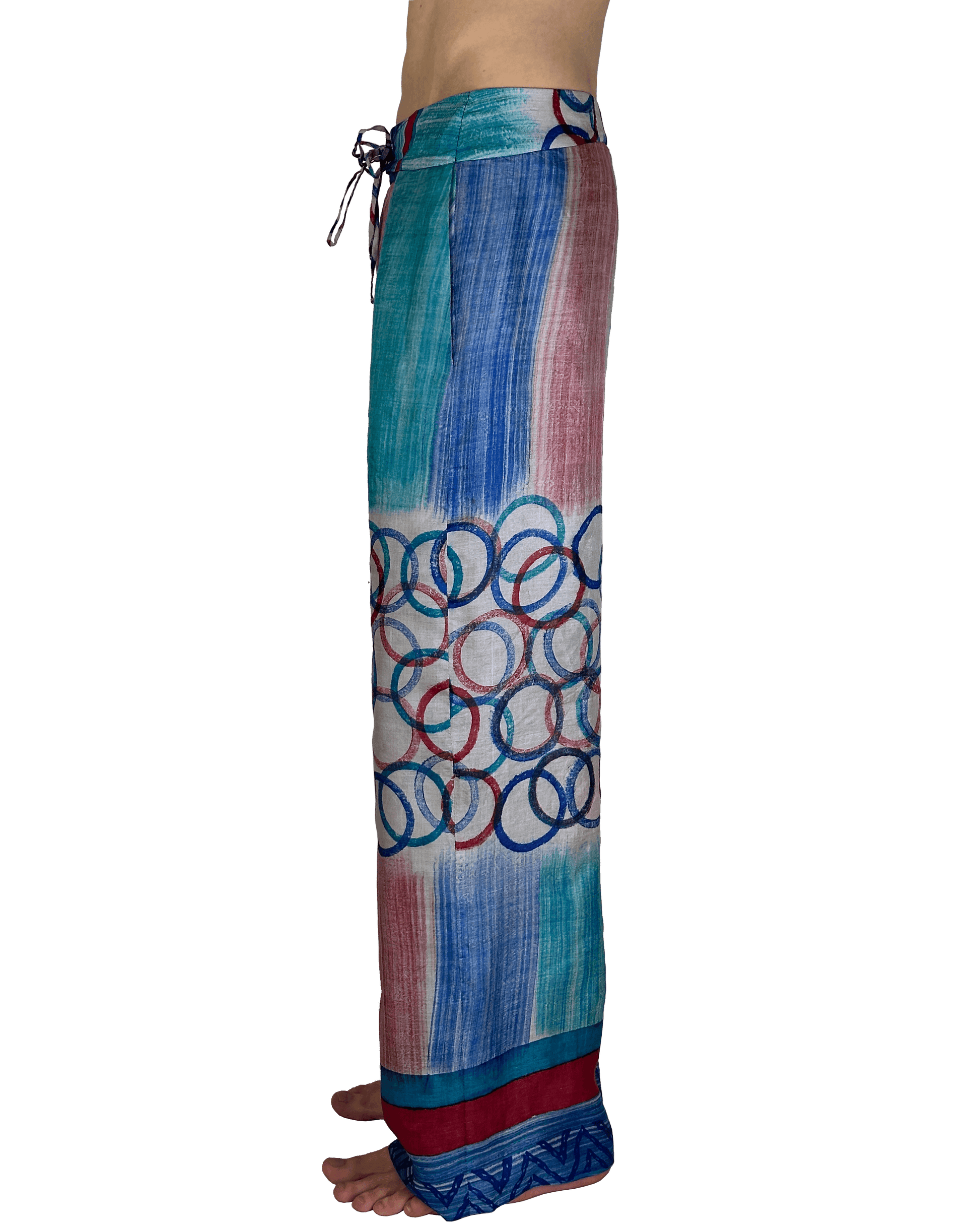 Sari Tie Front Pants
