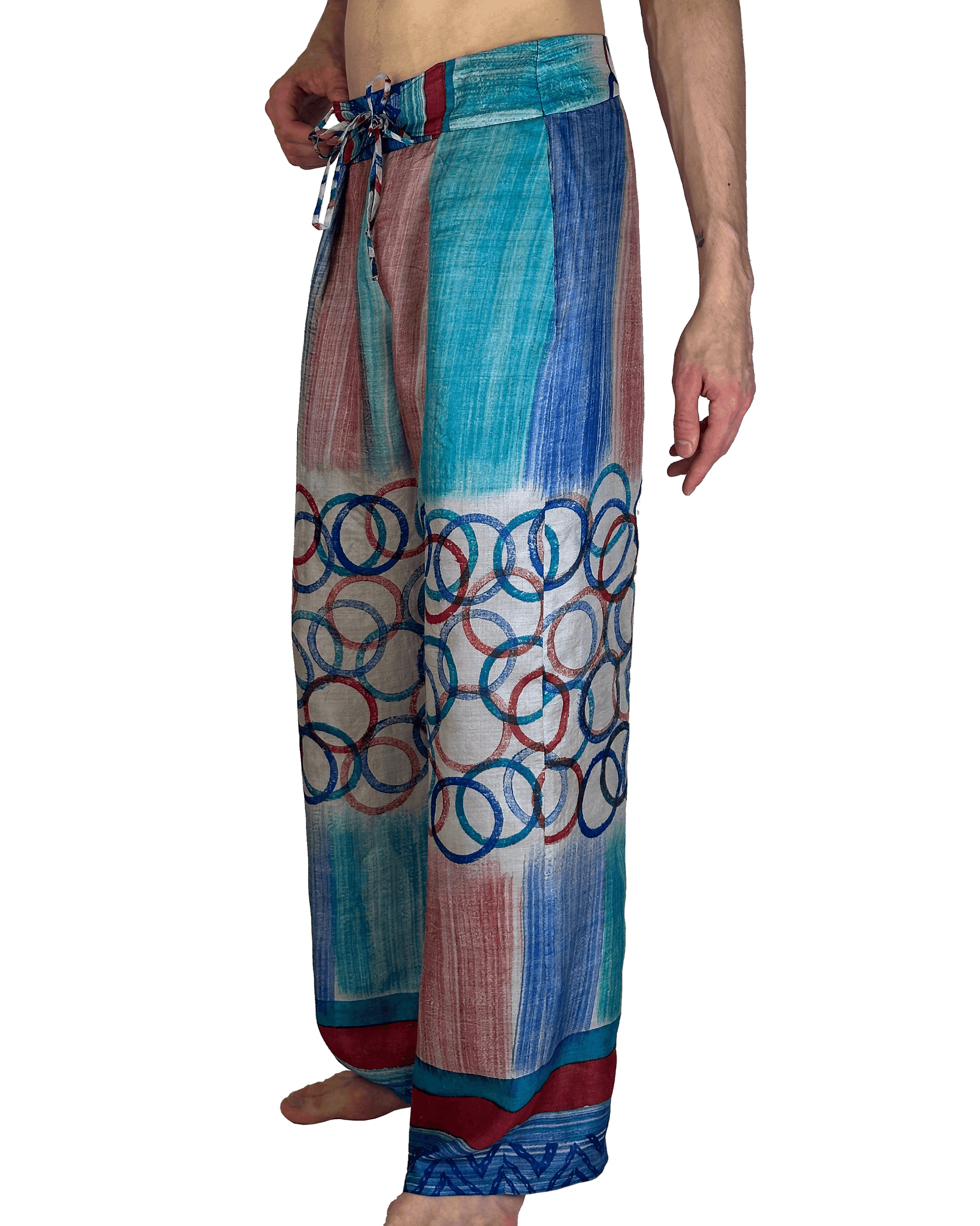 Sari Tie Front Pants