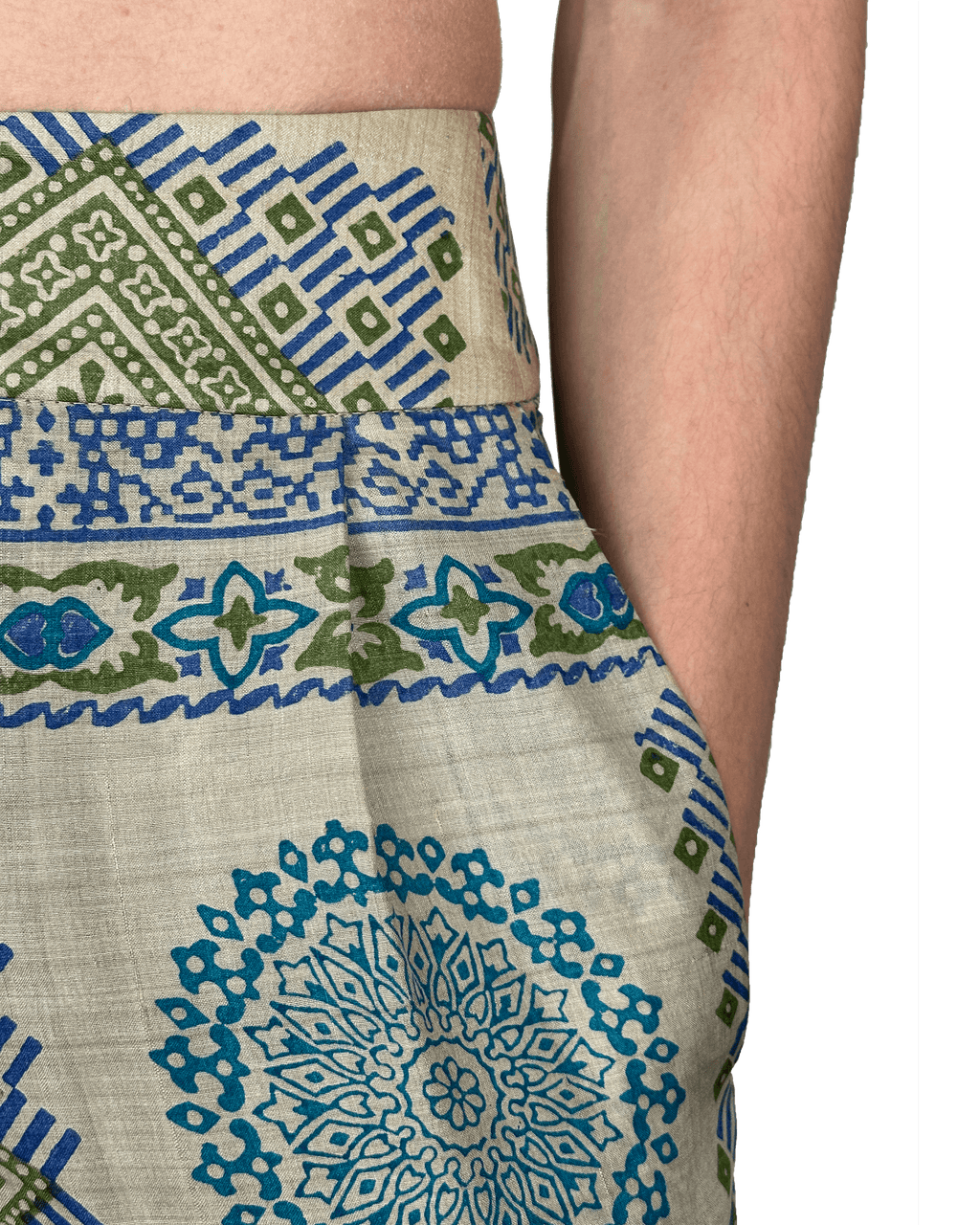 Sari Button Front Pants