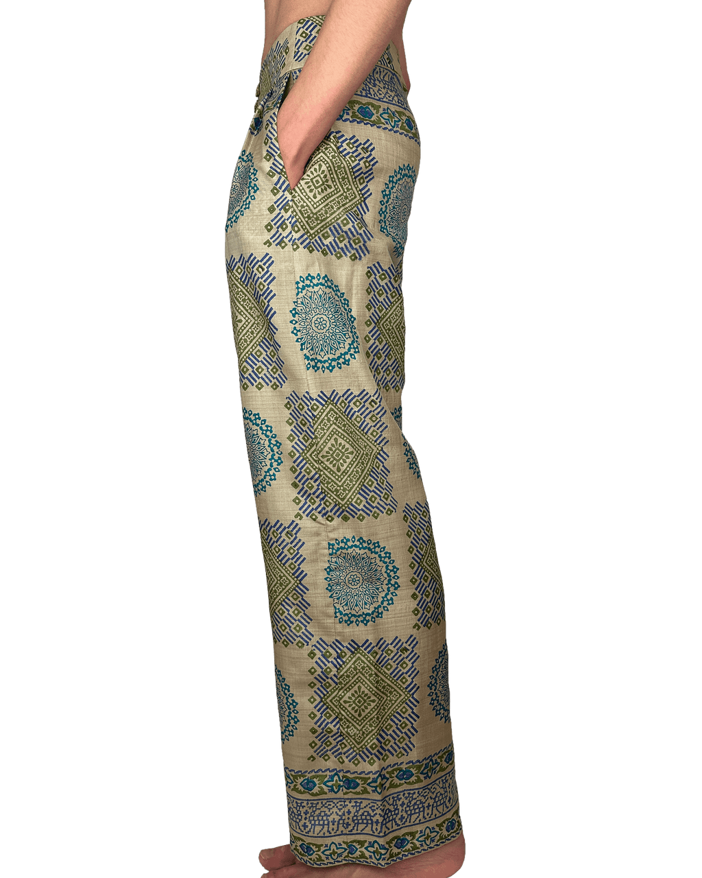 Sari Button Front Pants