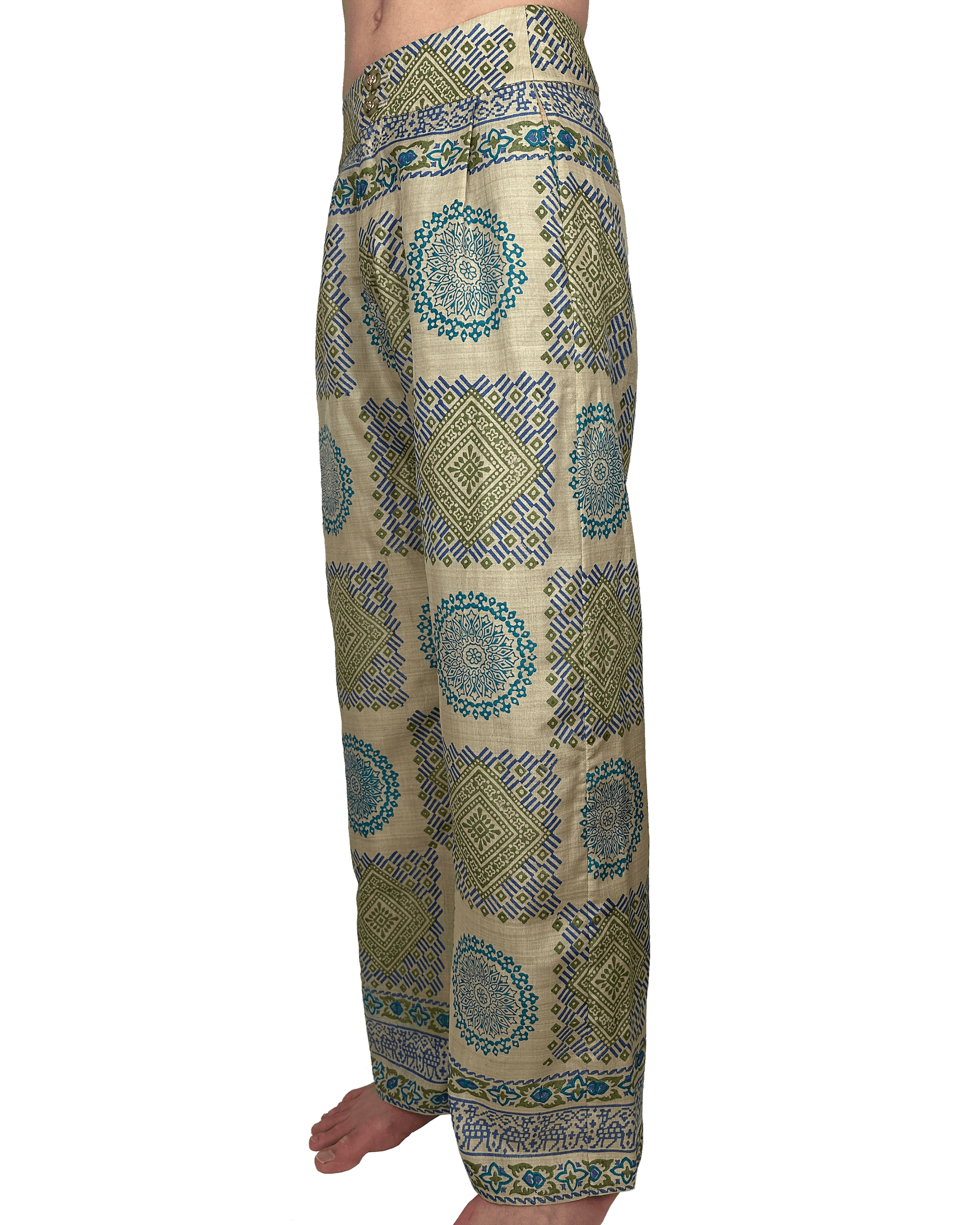 Sari Button Front Pants