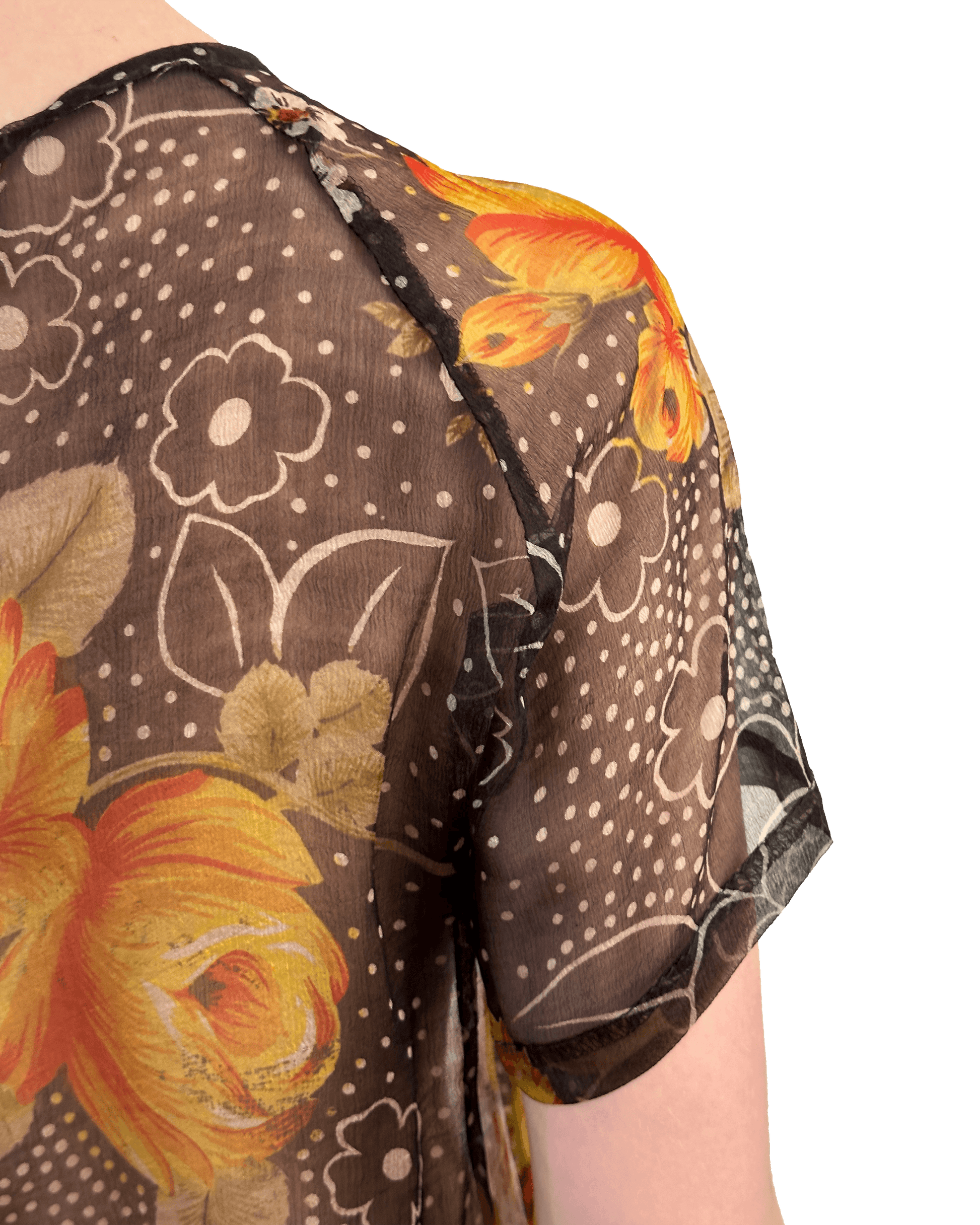 Short Sleeved Sari T-shirt