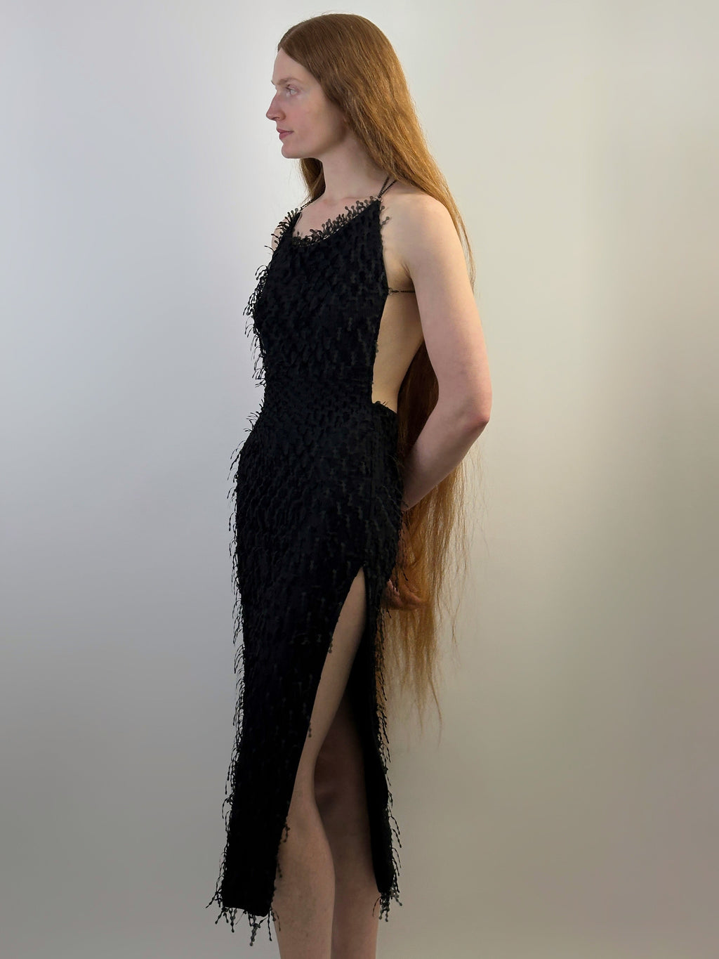 Vesper Side Slit Dress