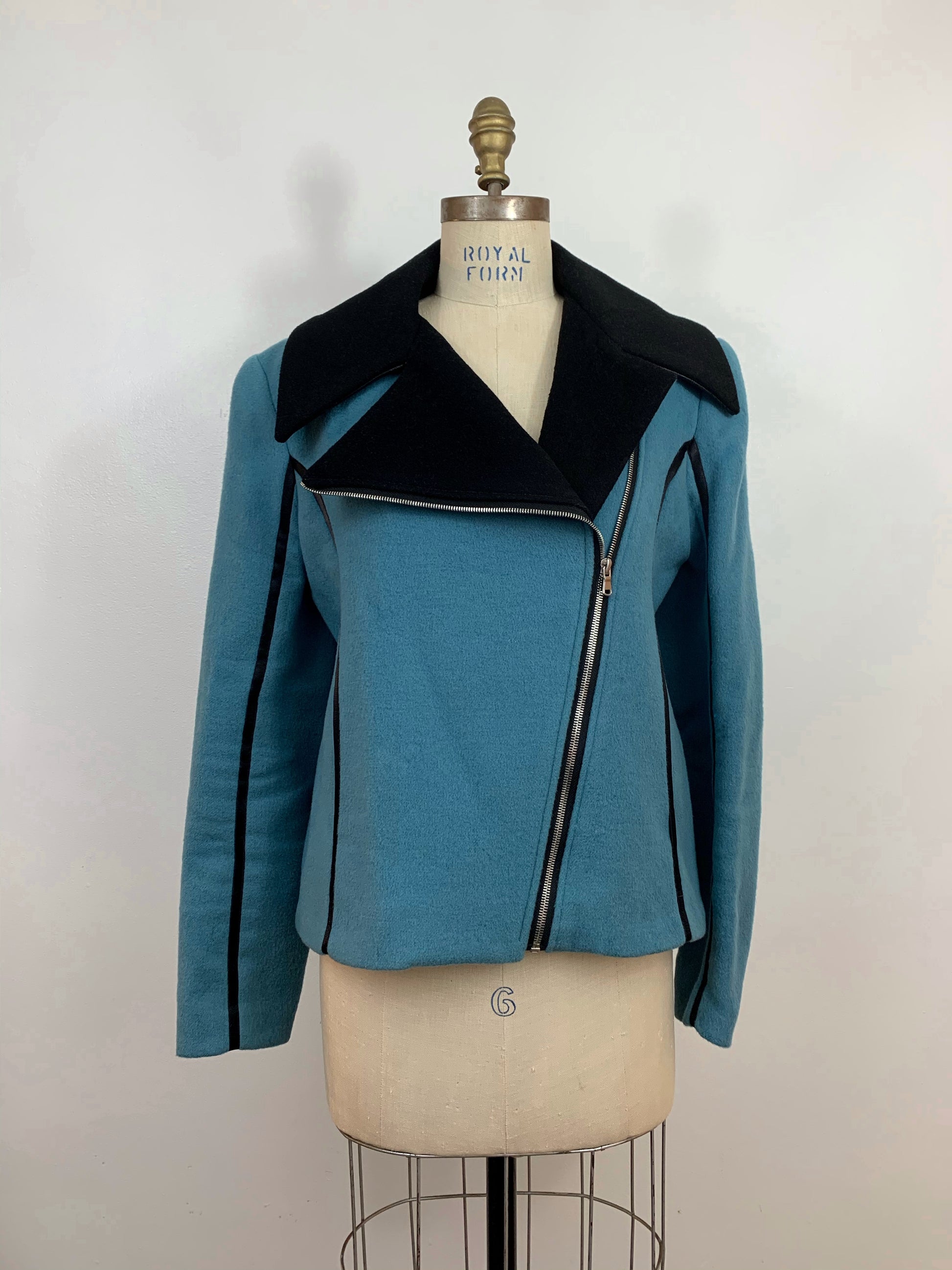 Asymmetrical Cashmere Coat