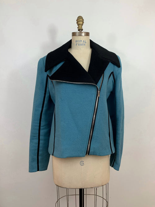 Asymmetrical Cashmere Coat