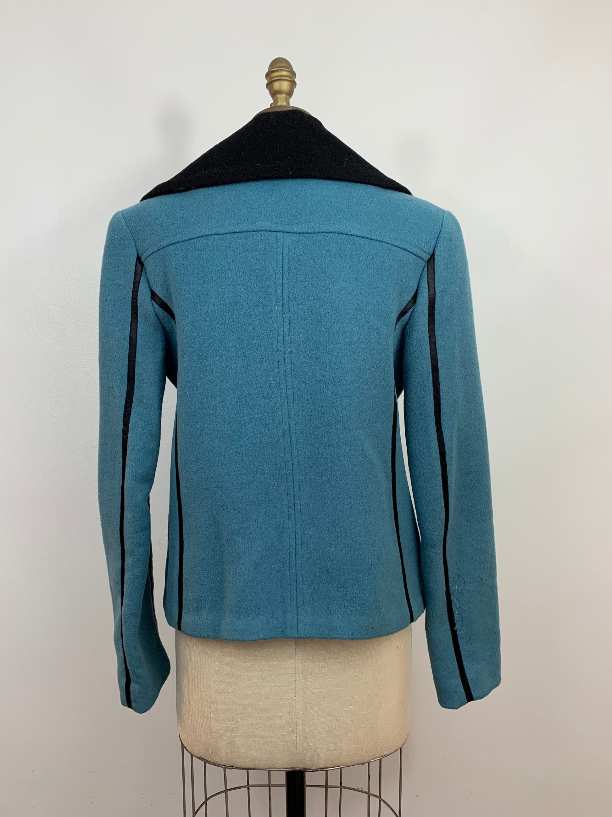 Asymmetrical Cashmere Coat