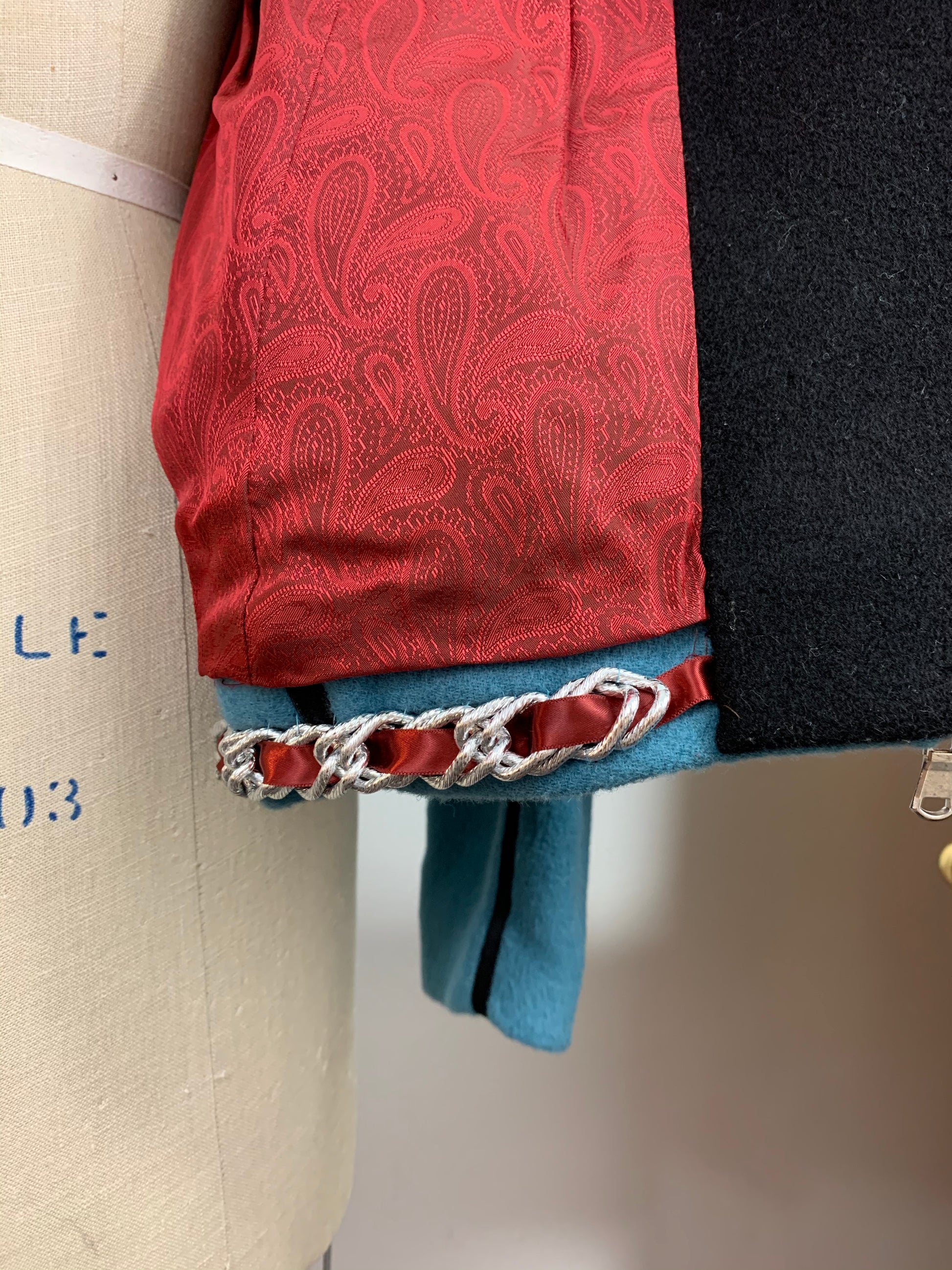 Asymmetrical Cashmere Coat
