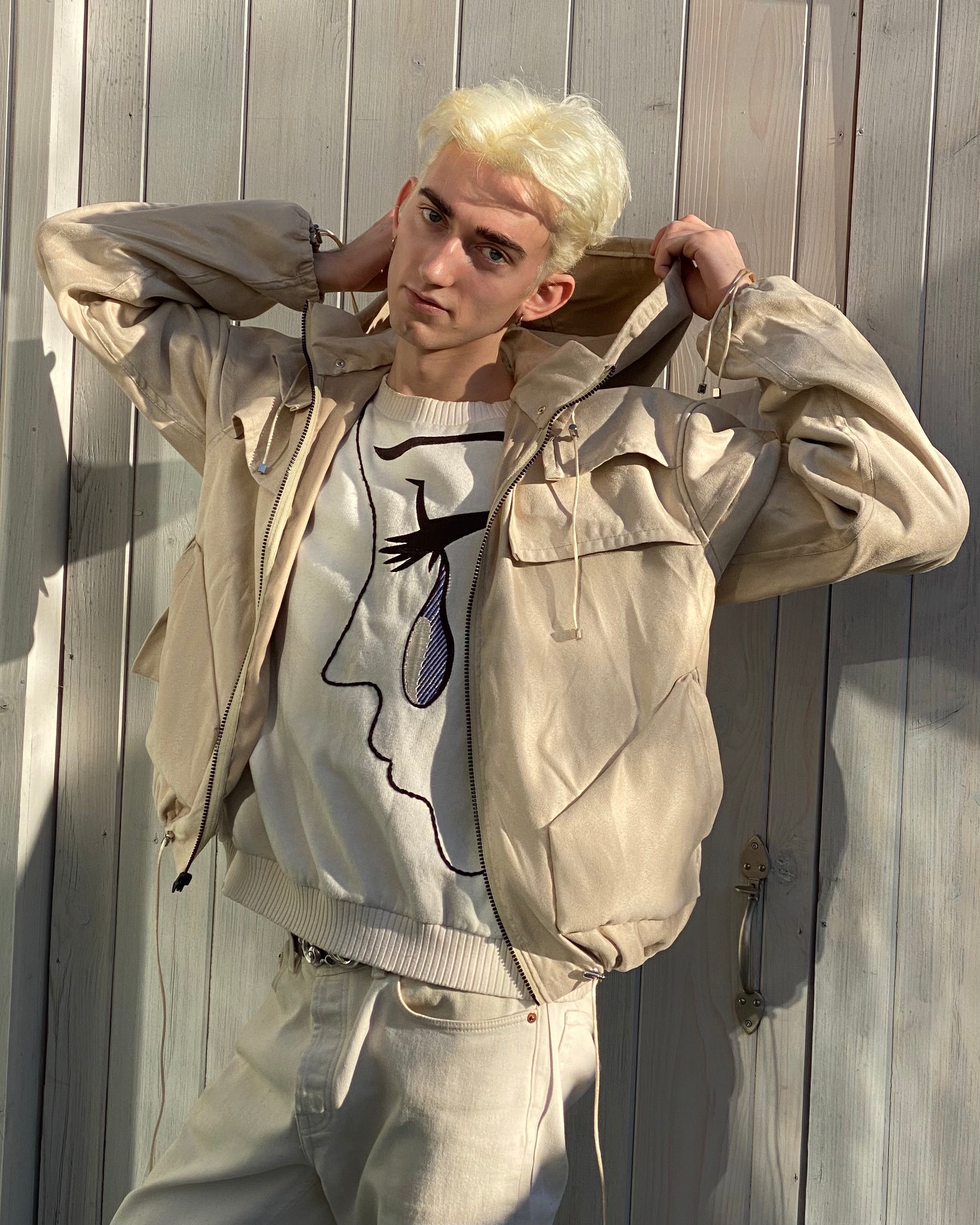 Double Gun Flap Windbreaker