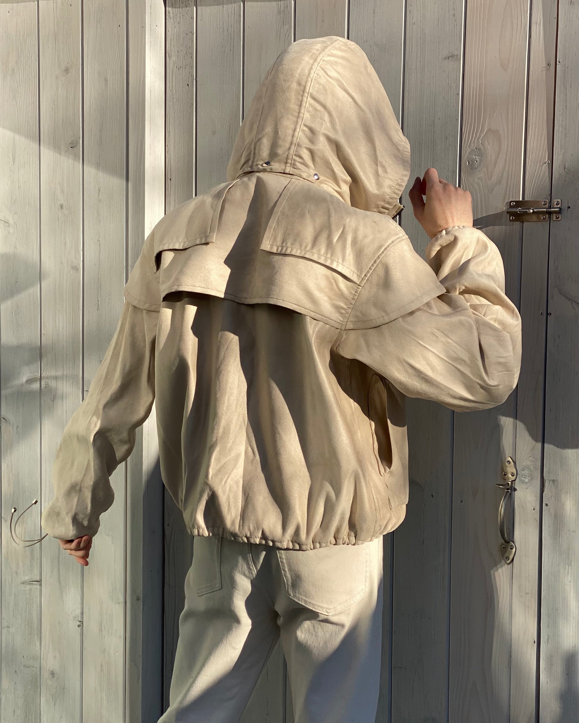 Double Gun Flap Windbreaker